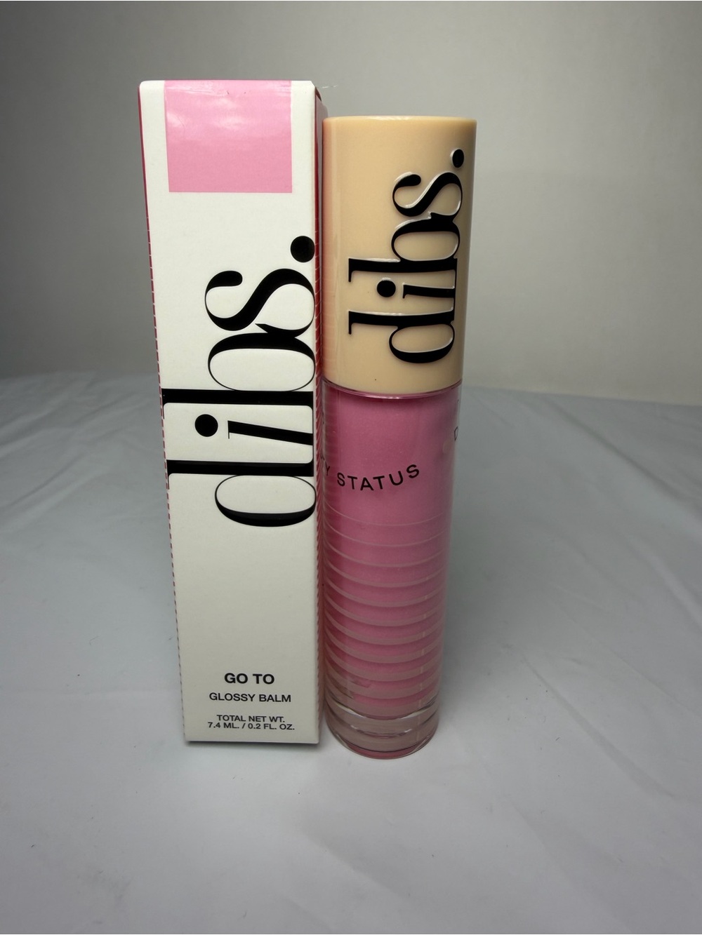Dibs Go To Glossy Balm Lip Gloss - Italian Soda color